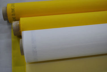 сетка печатания экрана 77Т 100%Польестер для печатания керамики с желтым цветом