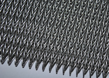 Спиральная конвейерная лента сетки нержавеющей стали для выпечки печенья, ровной поверхности