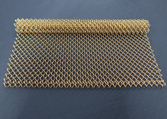 Drapery катушки ячеистой сети Drapery сетки металла 1.2mm декоративный для занавеса