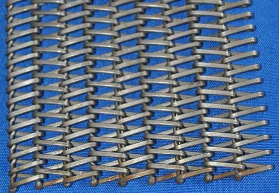 Металлическая проволочная сетка Нержавеющая конвейерная лента Aisi 430 для отжига стекла печи