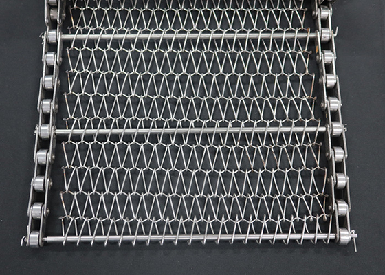 Нержавеющая сталь тканеная цепь плоская сбалансированная спиральная проволока тканевая конвейерная сетка ремень
