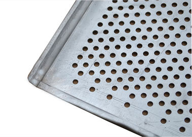 Плоский и пефорированный алюминиевый поднос выпечки с поднятой высотой подноса краев 20мм