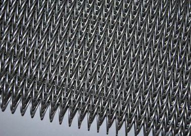 Большая стена 304 нержавеющая сталь сетка конвейерный ремень плоский проволочный стержень цепь