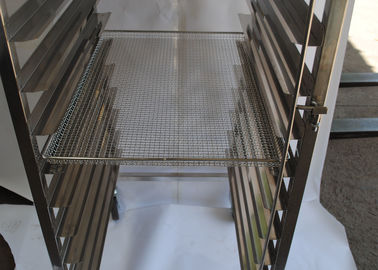 Подгонянная вагонетка шкафа нержавеющей стали хлеба для оборудования кухни фаст-фуда