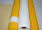 Ткань белых/желтого цвета моноволокна фильтра, ширина ткани сетки 258км экрана