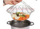 Качество еды 12 в 1 корзине шеф-повара инструмента кухни складной стальной подготавливает для того чтобы грузить