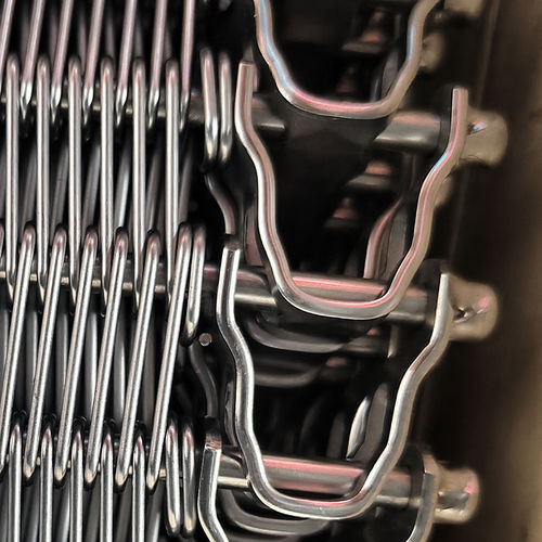 последние новости компании о охлаждающая конвейерная лента из сетки из нержавеющей стали