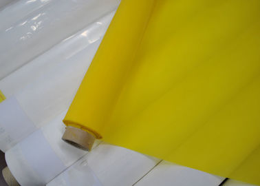Ткань сетки 47Т полиэстер 158 микронов для керамического печатания, цвета белых/желтого цвета
