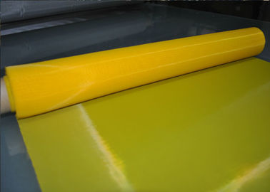 80Т желтеют сетку печатания шелковой ширмы полиэстера для печатания ткани, крена 30-70м/
