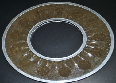 Латунный диск фильтра ячеистой сети поддерживая для фильтровать, микрон 20-200