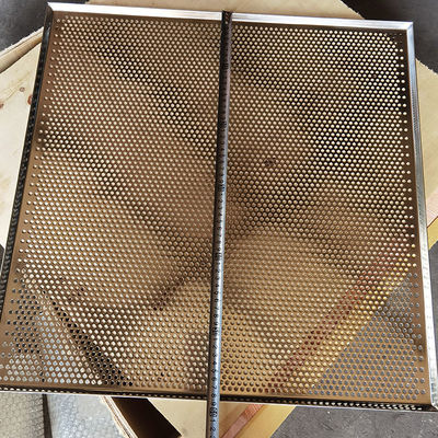 Хорошая цена. Размер на заказ 304 нержавеющая сталь перфорированная металлическая сетка плоские пластины для печи онлайн