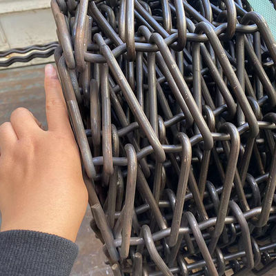 Хорошая цена. Машины для пескоструйки Спиральная лента конвейерной сетки из марганцевой стали онлайн