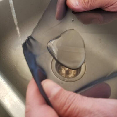 Хорошая цена. Черная гидрофобная полиэфирная фильтровальная сетчатая ткань с микронными отверстиями онлайн