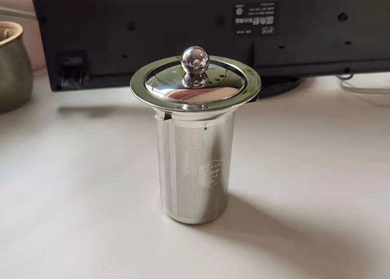 Хорошая цена. Электролитический чай Infuser свободных лист нержавеющей стали 304 4.5cm с крышкой онлайн