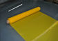 80Т желтеют сетку печатания шелковой ширмы полиэстера для печатания ткани, крена 30-70м/