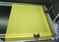 Ткань экрана сетки полиэстера потока желтого цвета 80 для печатания ткани, ширины 250км