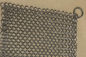 Скруббер Чайнмайл уборщика Скиллет литого железа нержавеющей стали дюйма 6*8 для лотка литого железа