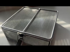 Корзина для дезинфекции из сетки из нержавеющей стали