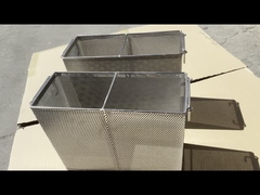 Фильтровая корзина из двойного слоя сетки из нержавеющей стали