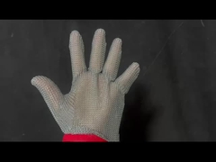 Заваренные перчатки из нержавеющей стали с нейлоновой лентой