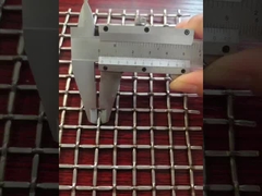 Металлическая нержавеющая сталь Декоративные архитектурные панели из сетки из проволоки Фасады Внутренняя стена