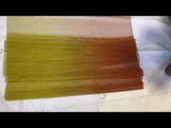 Декоративная алюминиевая сетка-занавес из спиральной проволоки