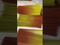 Настройка двойного тона Алюминий Chian Link Wire Mesh катушка Занавес потолок для отеля или ресторана