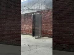 Торговая тележка из нержавеющей стали