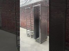 Ресторан Бейкер 6 12 15 32 Яруса Нержавеющая сталь Тележка для выпечки Стеллаж для противней