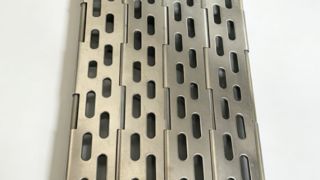 Цепь перфорированная металлическая пластина конвейерная лента с отверстием для печи туннеля печи отжига пекарни