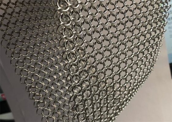 Хорошая цена. сетка Chainmail сетки кольца нержавеющей стали 3.81mm 7mm для костюма занавесов защитного онлайн
