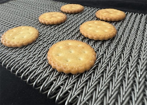 Нержавеющая сталь проволочная сетка соединение сбалансированный тканевой конвейерный ремень шнуровой конвейерный ремень