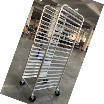 15 18 20 Tier Bakery Trolley Алюминиевая сплав Хлеб охлаждающий Пекарный троллей GN Контейнер Лист Панель Рака тележка
