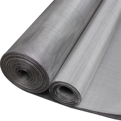 Custom SS 304 316 Stainless Steel Filter Square Wire Mesh Screen Shade Cloth Mesh Woven Net Mesh
