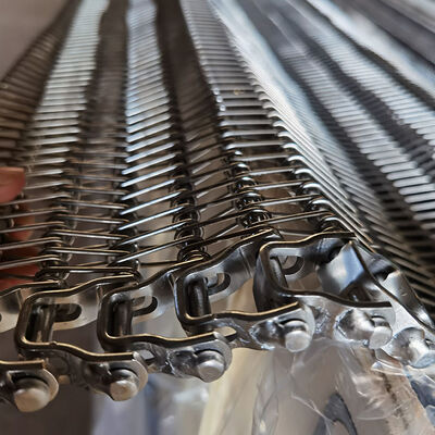 Хорошая цена. Специальный размер 304 нержавеющей стали спиральной решетки проволочной сетки конвейерной ленты для охлаждения хлеба онлайн