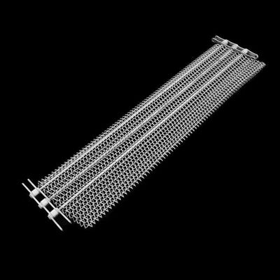 Ленточный конвейер из нержавеющей стали ss304 для пекарни, пиццы и бисквитов, спиральная сетка из металлической проволоки