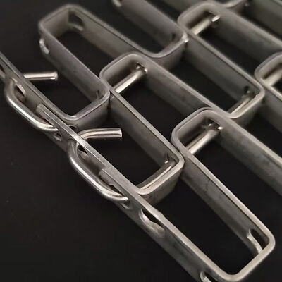 Хорошая цена. Изготовленная на заказ термостойкая непрерывная пищевая лента ss304 из нержавеющей стали 316, подкова, сетка Great Wall, плоская проволока, сотовая конвейерная лента онлайн