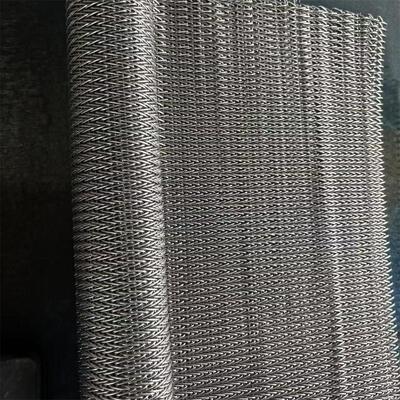 Высокотемпературная конвейерная лента из нержавеющей стали 310S с комбинированным балансовым переплетением для печи отжига 1150C