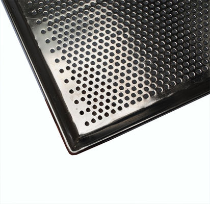 лоток еды 0.8mm дюйма 18x26 печь пефорированный нержавеющей сталью