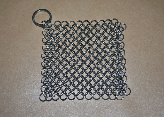 Хорошая цена. Уборщик литого железа Chainmail нержавеющей стали дюймов кухни 4x4 онлайн
